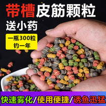 Red worm earthworm rubber band particles Wild fishing reservoir nest material bait Black pit Crucian carp bait fishing fish food formula