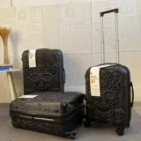 Трендовый чемодан, в стиле панк, 20 дюймов, 28 дюймов