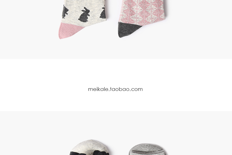 Đầy đủ 4 đôi vận chuyển Mùa thu và mùa đông dễ thương động vật ba chiều ống cotton nữ vớ sáng tạo vớ vớ thủy triều tất lót bông