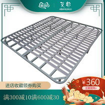 Thickened bed frame Bed board folding ribs frame 1 5 tatami ribs frame 1 8 meters double keel frame can be customized