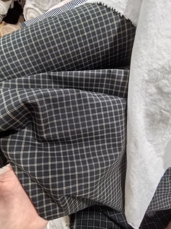 Pure Cotton High-Density Yarn-Dyed Check Fabric 3m Pure Cotton High-Density Yarn-Dyed Check Fabric 3m