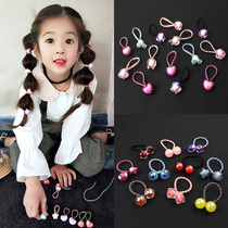 Childrens head rope red hair rope girl rubber band Little girl princess headdress New year baby Hairband do not hurt hair