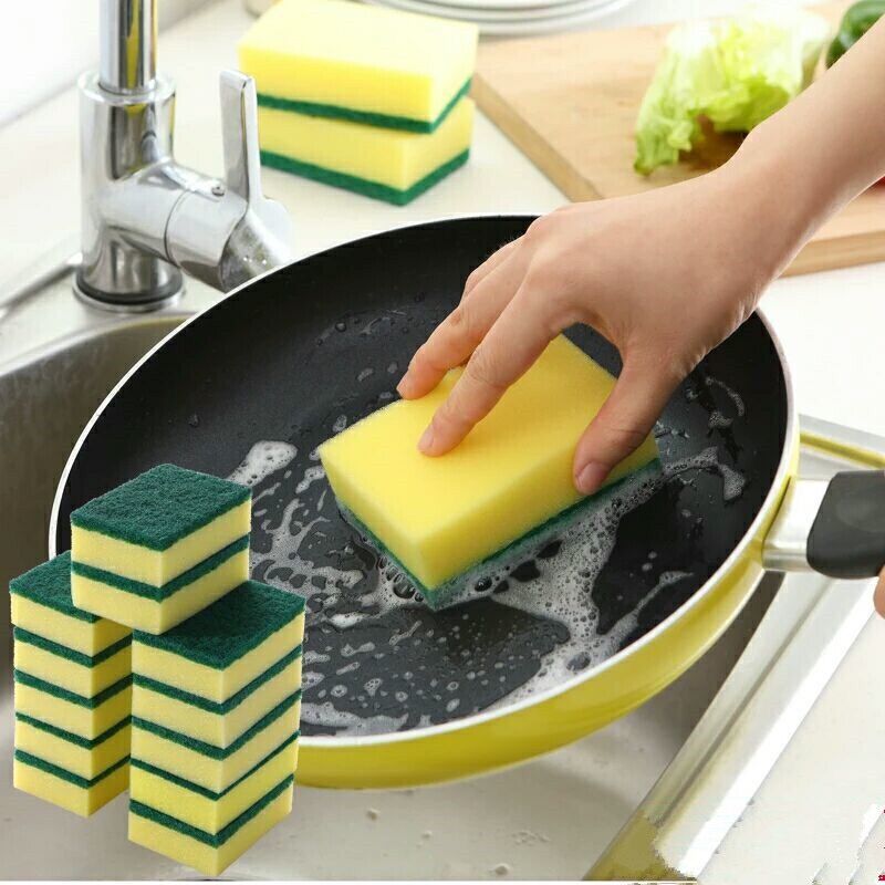 (ultra-valued 20 pieces) Good Home Source dishwashing sponge polished fabric cleaning brush pot brushed bowls cloth dishcloth Diviner