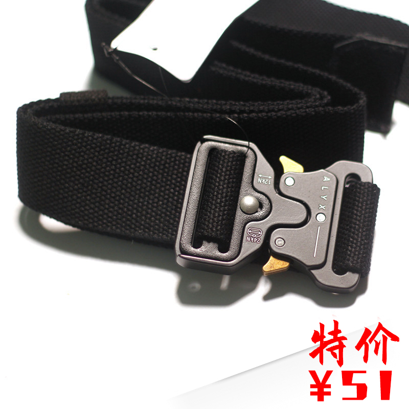 ALY belt X 1017 correct version 2021INS tactical function metal buckle canvas crown Hi FOG belt 9SM
