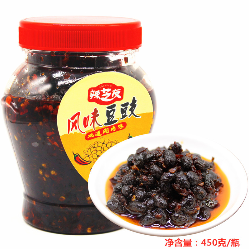 Flavor Beans soy sauce chili sauce Homemade farmhouse Hunan Province Chaney Spicy Down Rice Sauce Slightly Spicy Oil Soy Sauce Mix Noodle Seasoning