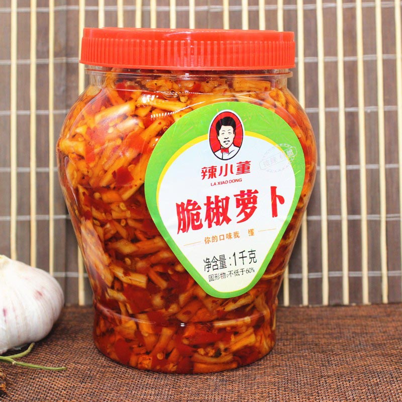 Spicy Dongjiao Pepper Carrot Dry Rose Hunan specialty produced homemade farmers spicy and pickled sauce