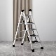 Household folding small ladder indoor multi-functional safety anti-slip pedal household ladder herringbone ladder two or three steps stairs