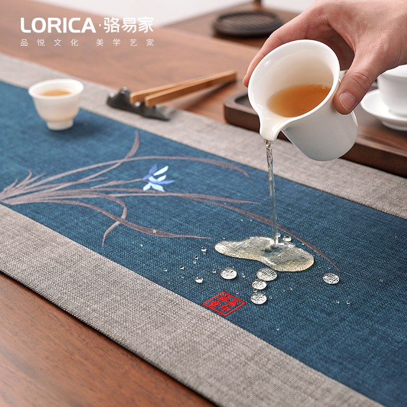 Louijiaxi Chinese Table Flag Tea Table Cutting Tea Table Cloth Tea Table Cloth Tea Cloth