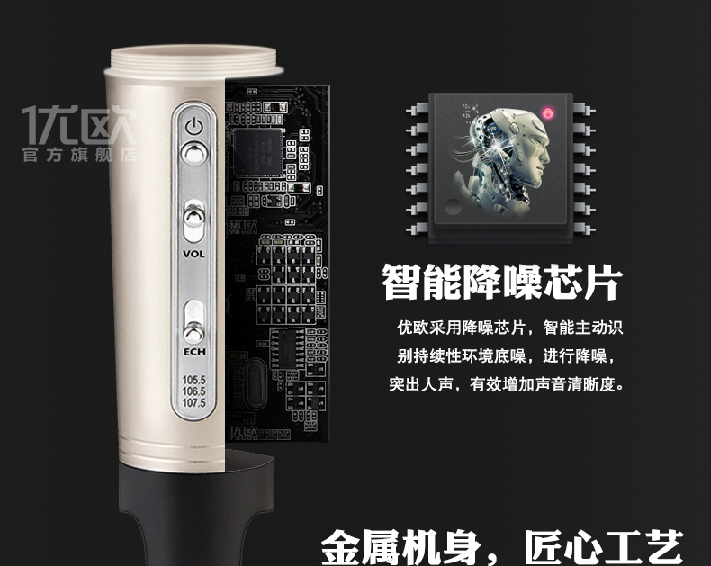 Youou C201 xe không dây KTV điện thoại di động không dây Bluetooth FM hệ thống chuyên dụng micro karaoke karaoke quốc gia với âm thanh xe tải âm thanh xe hơi hát phổ quát