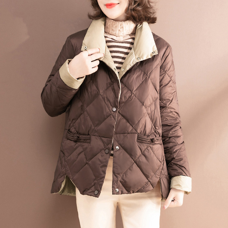 Down Clothing Women Winter Fashion 2021 New Han 90 White Duck Suede Warm Casual 100 Hitch A Little Subcoat Winter