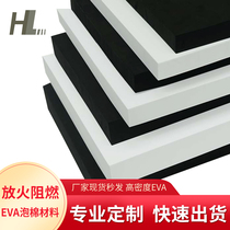 High temperature fireproof flame retardant eva foam foam single-sided adhesive sponge strip V0 grade b1 thermal insulation shockproof