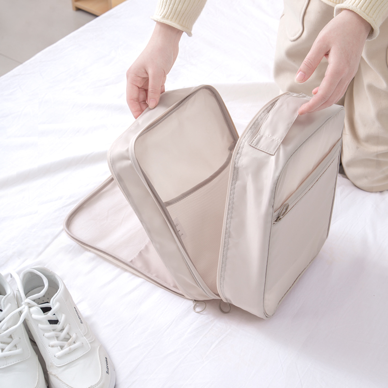 Shoes collection bag travel shoes bag portable dust-proof containing packaging ball shoe cover slipper bag moisture-proof and mildew-proof 