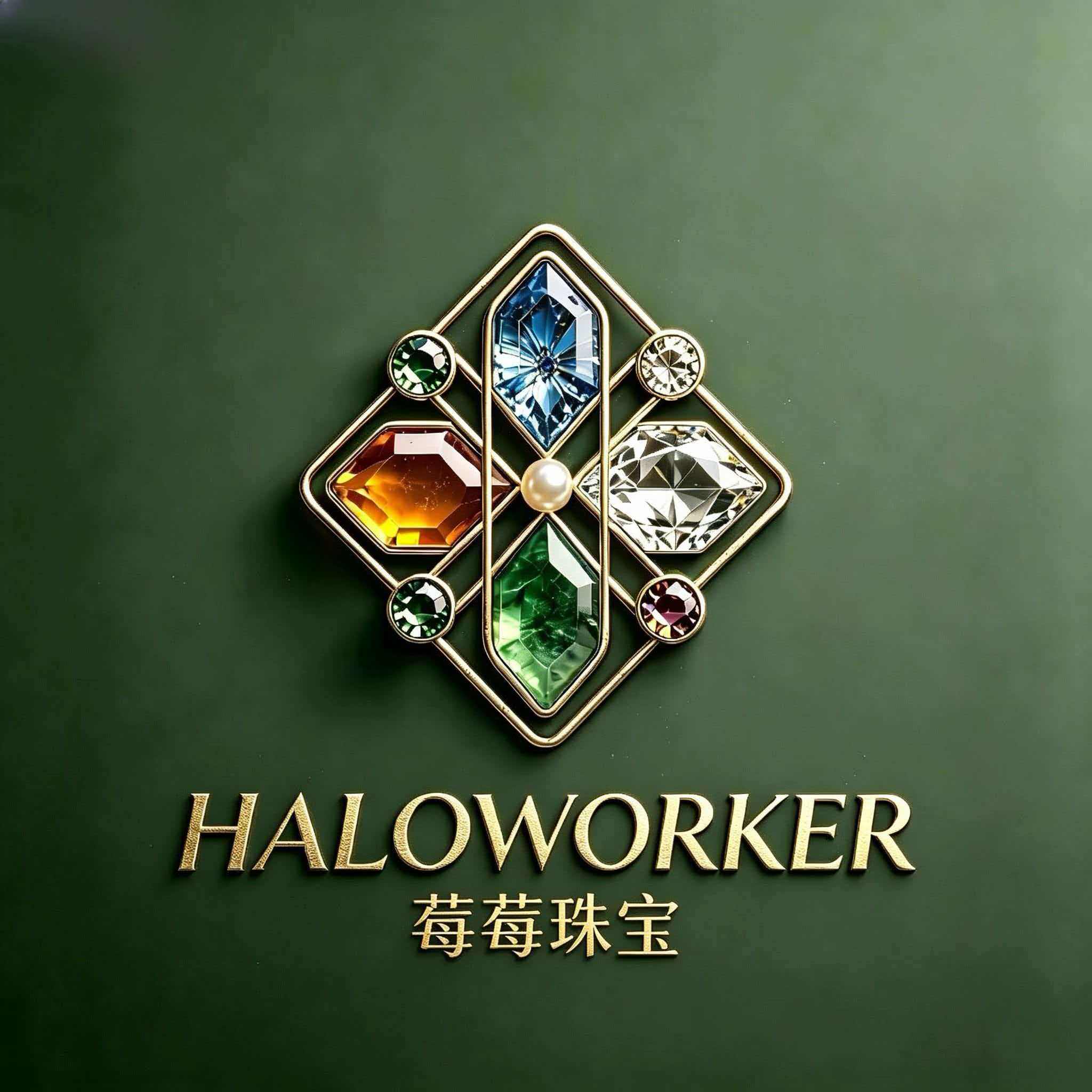 小孟甄选缅甸天然琥珀店的LOGO