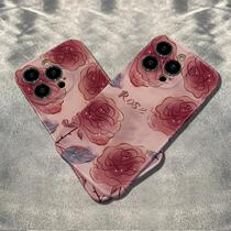 Rose Fillin Mobile Phone Shell Fillin Applies Oppo Vivo Apple iphone15promax14 13 12 11