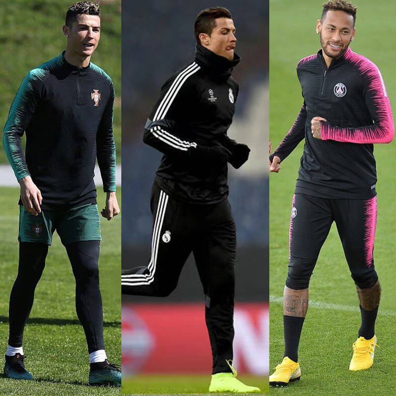 サッカートレーニングスーツ秋冬長袖スーツメンズレアルマドリードマンチェスターシティACアーセナルジャケット外観スーツレギンス
