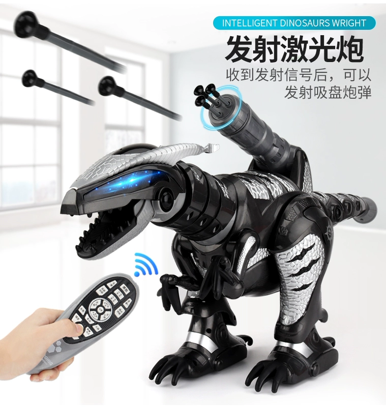 Điều khiển từ xa quá khổ đồ chơi khủng long robot thông minh sạc năng động Tyrannosaurus Rex mô phỏng cậu bé