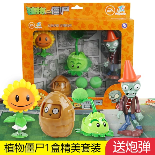 DJI, оригинальные растения против зомби, игрушка, комплект для мальчиков, кукла, полный комплект