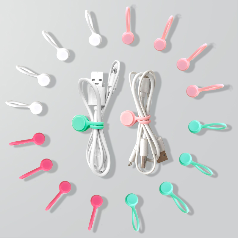 Магнитный артефакт для хранения кабеля передачи данных, пряжка для управления кабелем, кабельная стяжка для управления кабелем наушников, кабельная стяжка, настольный держатель для хранения