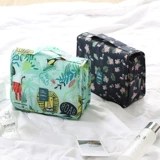 Портативная сумка через плечо для путешествий, водонепроницаемая вместительная и большая косметичка, сумка-органайзер