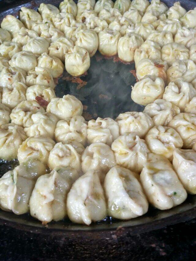 Wuhu special pot paste steamed buns 20 leek vermicelli or meat heart