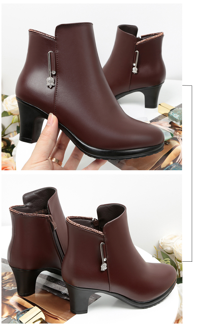 Bottes mi-saison femme en Caoutchouc - Ref 3250024 Image 17