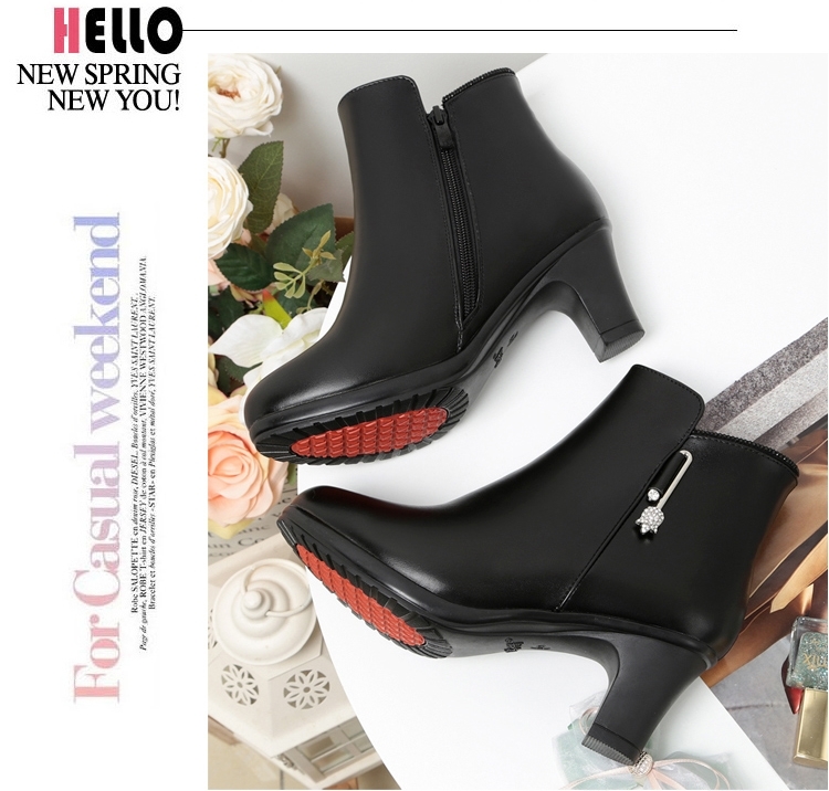 Bottes mi-saison femme en Caoutchouc - Ref 3250024 Image 15