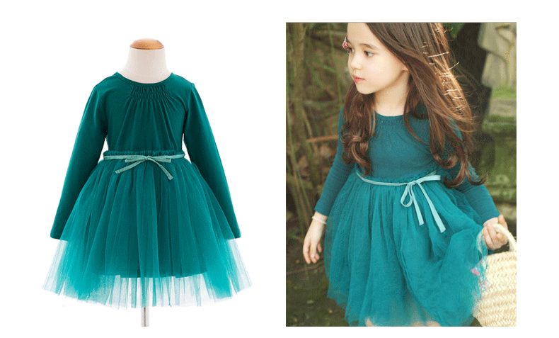 Robe enfant BOATMOUSE en mélange - Ref 2043794 Image 8