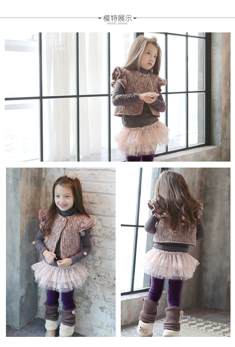 Gilet fille BOATMOUSE en mélange - Ref 2070717 Image 19