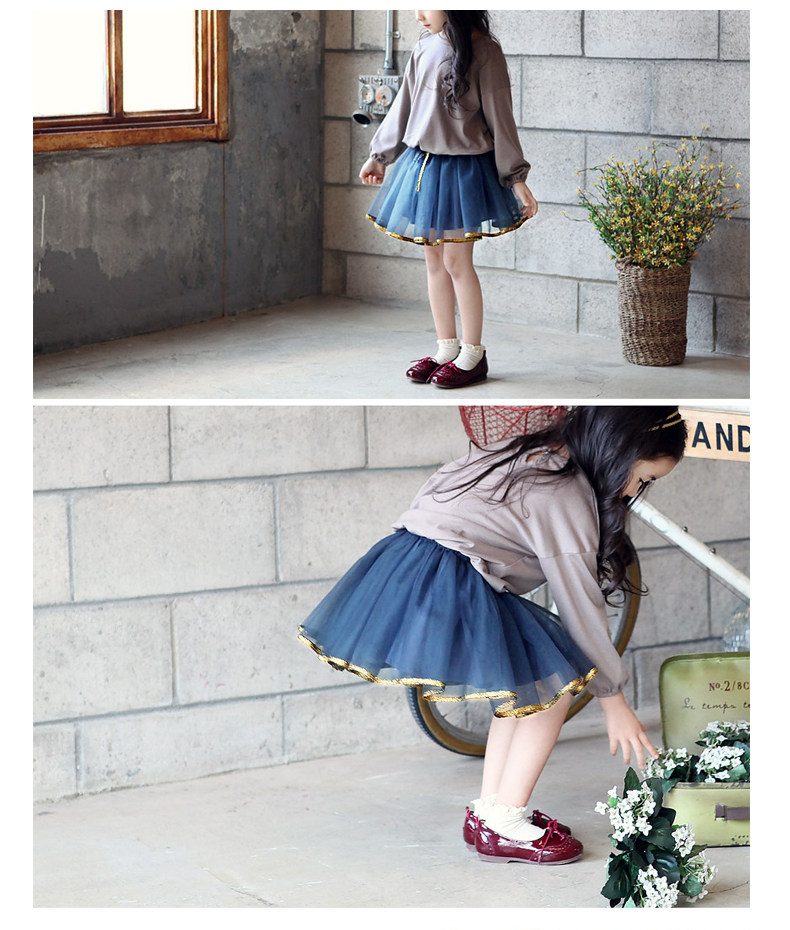 Jupe fillette BOATMOUSE en mélange - Ref 2050040 Image 17