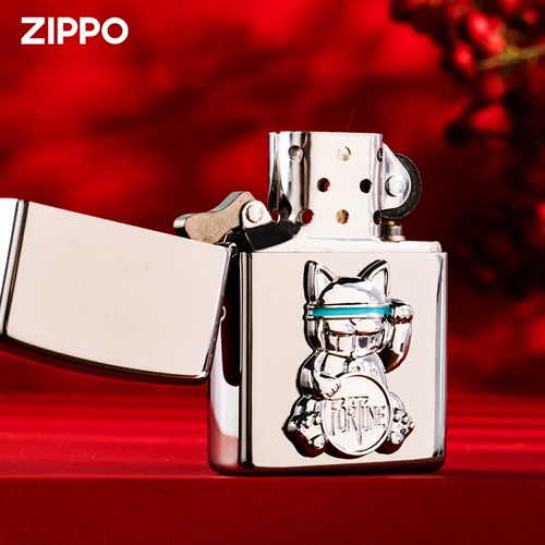 zippo Оригинальная зажигалка, мужской ветрозащитный значок на керосине