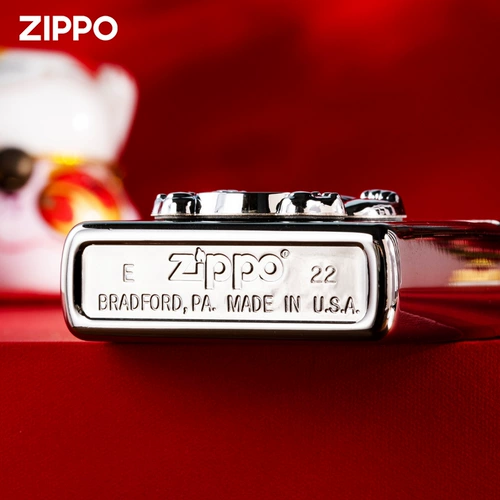 zippo Оригинальная зажигалка, мужской ветрозащитный значок на керосине