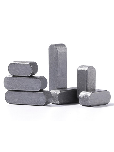A-type flat key pin square key bar GB1096 square pin rounded corner flat key key slot pin positioning pin pin square key pin