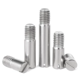 Пролетки слота из нержавеющей стали. Внешняя резьба.