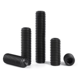 Плотно фиксированный винт 12.9 класс рог в вогнутом конце гексагональных плотных винтов без головы и не -стоп -платежной машины рисовой винт m3m4m5m6