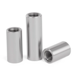 Удлиненная гайка из нержавеющей стали 304, цилиндрическое утолщение и повышение, шестиугольная внутренняя резьба, круглая гайка, колонна M4M5M6M8M10