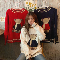 Autumn 2021 new autumn Net red top loose bottoming sweater sweater foreign lazy large size womens clothing