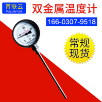 Explosion-proof shock-resistant stainless steel bimetallic thermometer WSS digital display axial axial universal thermal resistance thermometer