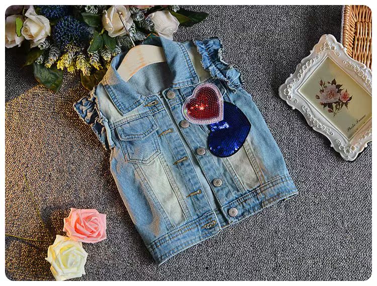 Gilet enfant en toile - Ref 2069745 Image 7