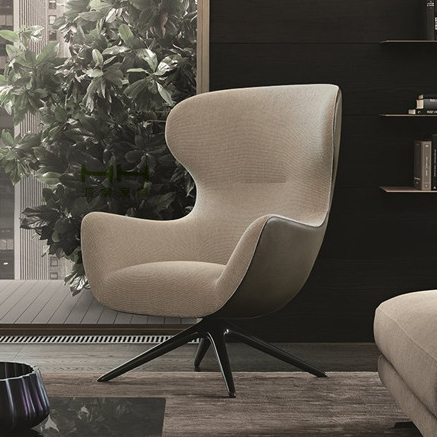 Designer Classic Comfort Light Lavish Eggs Nordic Talks Hotel Casual Backrest Like Board Room Single Chair