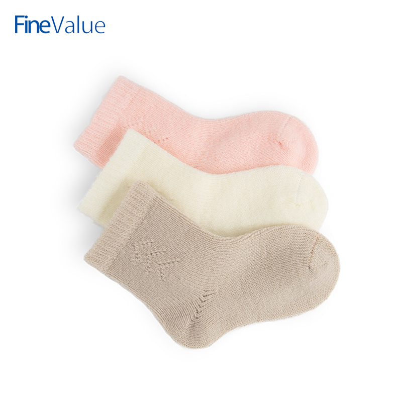 finevalue high-end wool-containing thick socks 6 months-5 years old uncensored