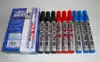 Marker pen Black red blue mike pen hook line pen Oily pen 10pcs of express Kiwi pen coarse wholesale can be inked