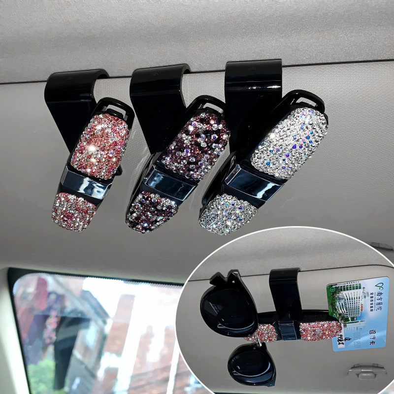 Automotive Eyewear Clips On-board Eye Clips Automotive Glasses Case Sunglasses Shelf Clips Visor Accommodating Versatile Creativity