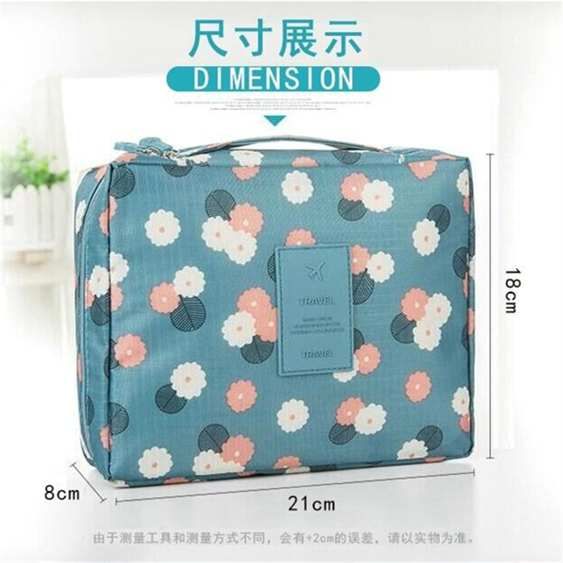 Japan KS MAKEUP BAG Large capacity Multi-functional waterproof TRAVEL BAG Portable travel bag wash-up containing bag
