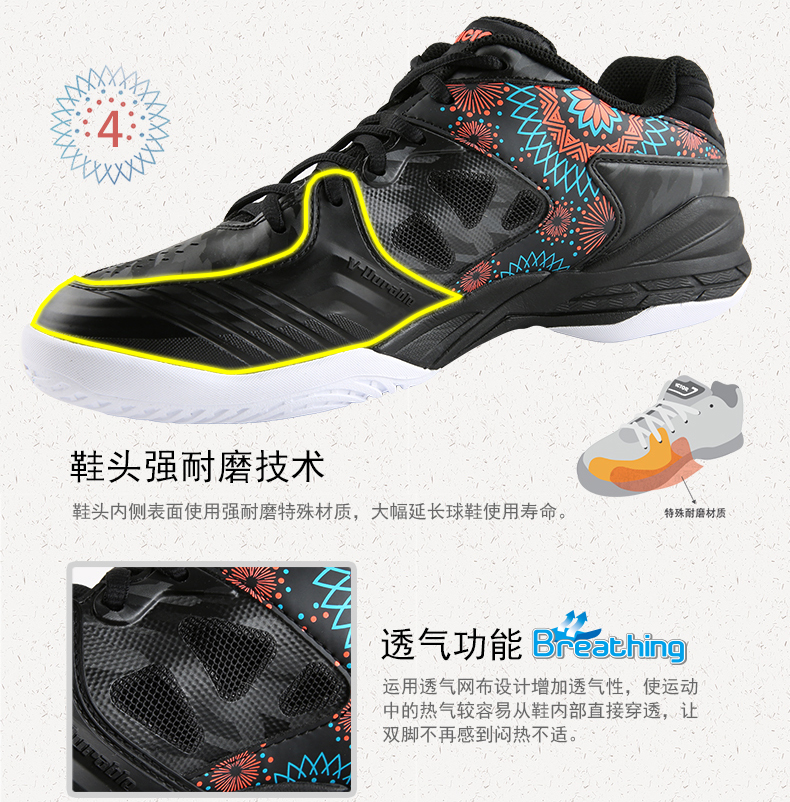 Giày cầu lông VICTOR / Wicko nam và nữ thể thao 9200FL thêu thêu thi đấu giầy cầu lông yonex
