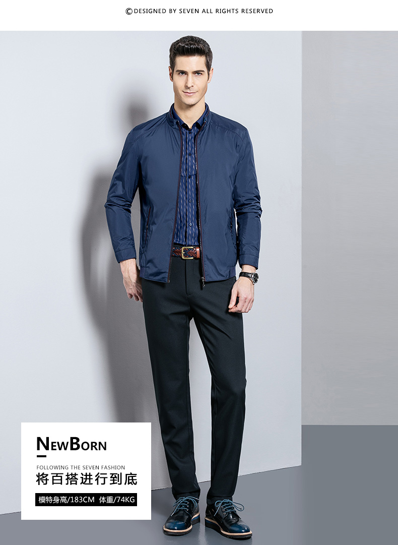 Blouson homme SEVEN7   manches longues en Polyester - Ref 3118993 Image 8