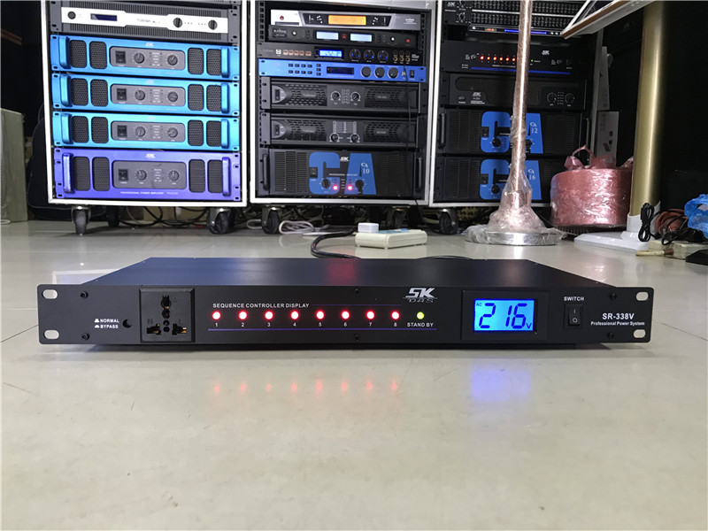SR338V power sequencer LCD sequencer 8-way power sequencer Peripheral equipment