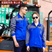 Королевский синий с серым (одиночный топ)