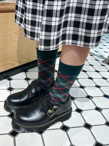 Missmo jk retro Vintage Толстое дно увеличить Мэри Чжэнь одиночные туфли 8065 Мэри Джейн маленькие кожаные туфли женская