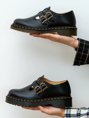 Missmo jk retro Vintage Толстое дно увеличить Мэри Чжэнь одиночные туфли 8065 Мэри Джейн маленькие кожаные туфли женская