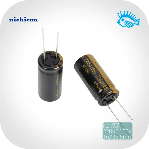 220UF 100V KZ MUSE Full Series Nichicon Nikon Японская оригинальная лихорадка Электролитическая емкость
